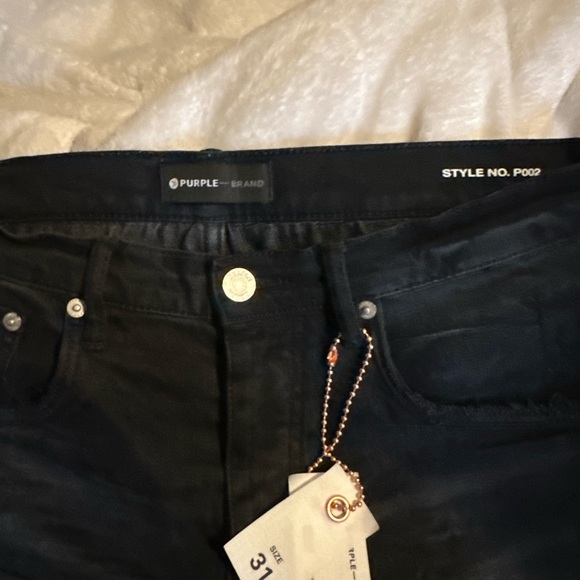Purple jeans size 31 - Picture 3 of 4